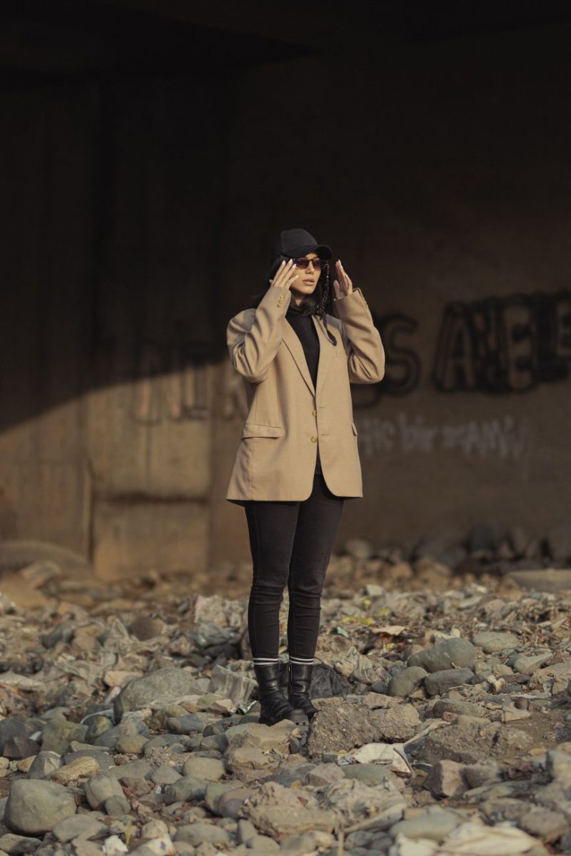 Beige Linen Blazer