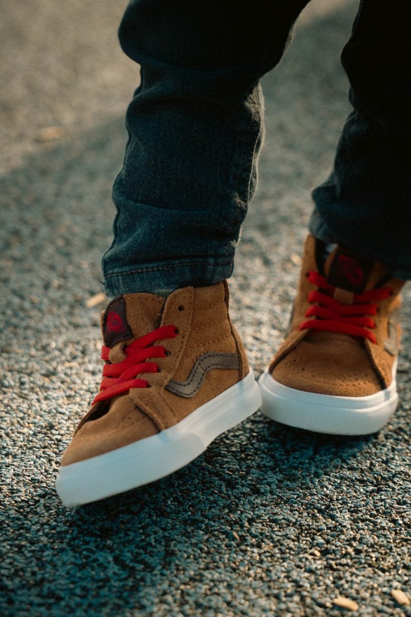 Kids High-Top Sneakers
